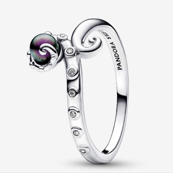 Pandora Disney The Little Mermaid Ursula Ring Size 54 - Picture 1 of 7